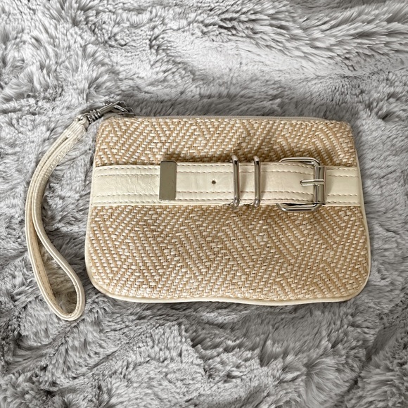 Express Woven Buckle Style Wristlet